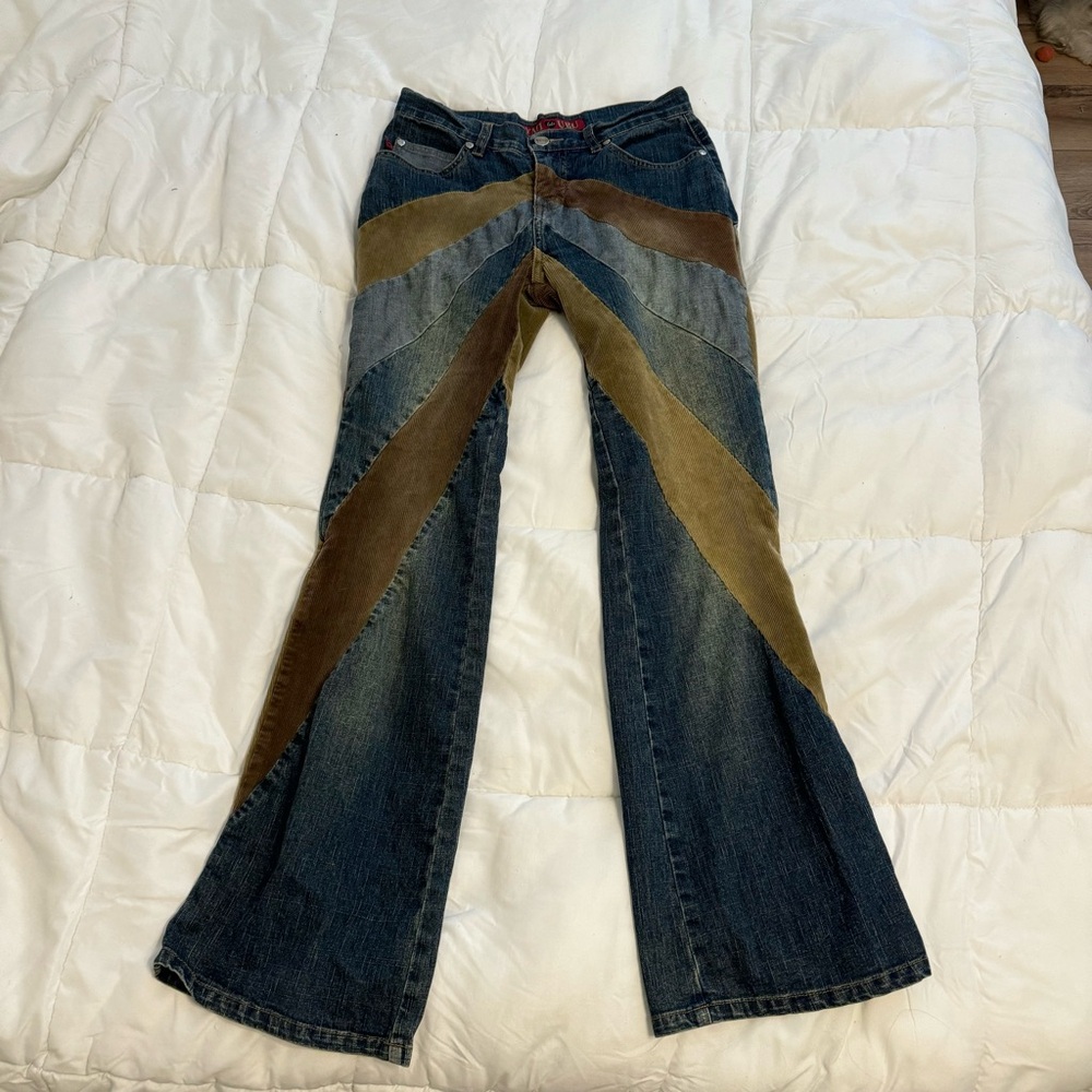 YMI UBU vintage y2k patchwork jeans